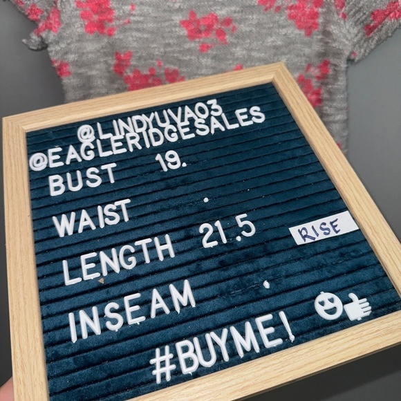 EIC Anthropologie Postmark Terry Floral Short Sleeve Top Size Large - Picture 6 of 6